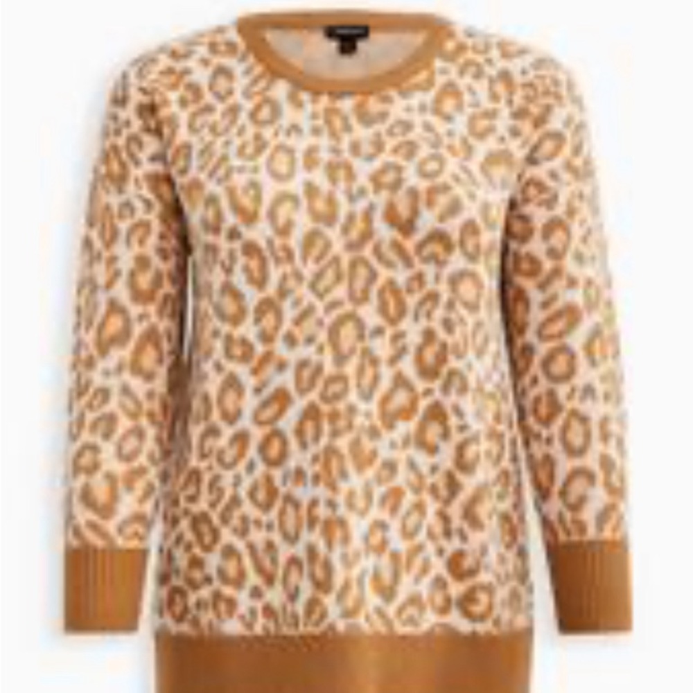 (MB) Torrid Leopard Print Sweater